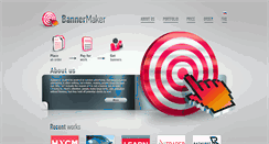 Desktop Screenshot of bannermaker.pro